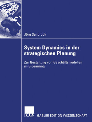 cover image of System Dynamics in der strategischen Planung